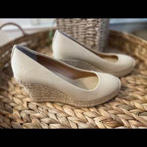 Jcrew espadrilles wedges size 6.5